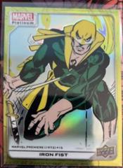 Iron Fist [Yellow Rainbow] Marvel 2023 Upper Deck Platinum Prices