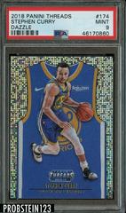 Stephen Curry [Dazzle] #174 Basketball Cards 2018 Panini Threads Prices