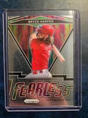 Bryce Harper #FR-11 Baseball Cards 2021 Panini Prizm Fearless Prices
