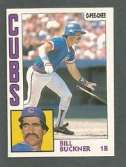 Bill Buckner #96 Baseball Cards 1984 O Pee Chee Prices