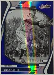 Billy Martin #1 Prices, 2022 Panini Absolute