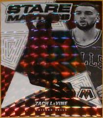 Zach LaVine [White] #8 Basketball Cards 2021 Panini Mosaic Stare Masters Prices
