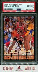 Michael Jordan #21 Basketball Cards 1998 Upper Deck Mjx Prices