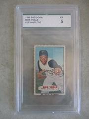Bob Veale [Hand Cut] #13 Baseball Cards 1965 Bazooka Prices