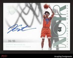 Lindy Waters III #SHS-LWA Basketball Cards 2022 Panini Noir Shadow Signatures Prices