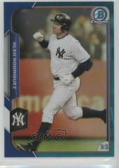 Alex Rodriguez [Blue Refractor] Baseball Cards 2015 Bowman Chrome Prices