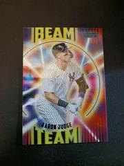 Aaron Judge [Black] #BT-12 Baseball Cards 2022 Stadium Club Beam Team Prices