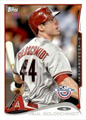 Paul Goldschmidt #48 Baseball Cards 2014 Topps Opening Day Prices