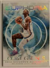 Shai Gilgeous-Alexander #22 Basketball Cards 2023 Panini Origins Euphoria Prices