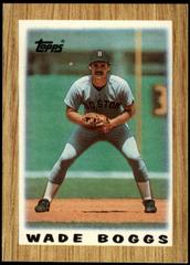 Wade Boggs #41 Baseball Cards 1987 Topps Mini League Leaders Prices