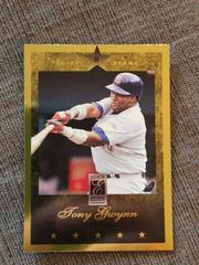 Tony Gwynn [Gold Stars] Baseball Cards 1997 Panini Donruss Elite Prices