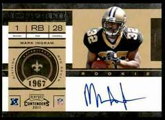 Mark Ingram [Autograph] #213 Football Cards 2011 Playoff Contenders Prices