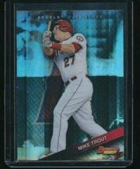 Mike Trout [Refractor] #1 Baseball Cards 2015 Bowman's Best Prices