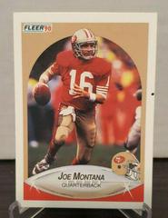 Joe Montana Football Cards 1990 Fleer Prices