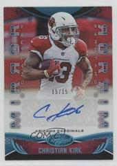 Christian Kirk [Teal] Football Cards 2019 Panini Certified Mirror Signatures Prices