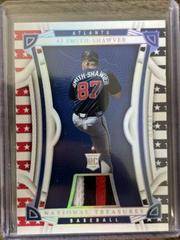 AJ Smith Shawver [Silver] Baseball Cards 2023 Panini National Treasures Red White and Blue Prices