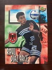 Raul Diaz Arce #47 Soccer Cards 1997 Upper Deck MLS Prices