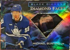 Michael Bunting #DF-MB Hockey Cards 2022 Upper Deck Black Diamond Facet Prices