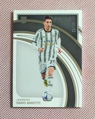 Fabio Miretti [Silver] Soccer Cards 2022 Panini Immaculate Collection Prices