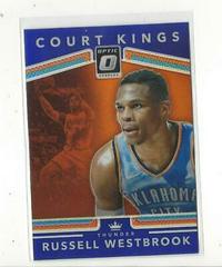 Russell Westbrook [Purple] #30 Basketball Cards 2017 Panini Donruss Optic Court Kings Prices