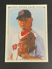 Daisuke Matsuzaka #14 Baseball Cards 2008 Upper Deck Masterpieces Prices