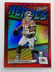 Patrick Mahomes II [Red] #H-4 Football Cards 2022 Panini Prestige Heroes Prices