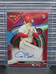 Alec Burleson [Red] #FA-AB Baseball Cards 2023 Topps Finest Autographs Prices