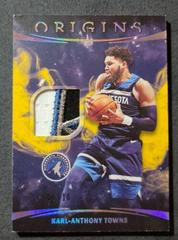 Karl Anthony Towns [Gold] Basketball Cards 2021 Panini Origins Prices