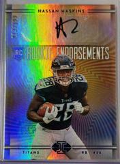 Hassan Haskins #RE-HH Football Cards 2022 Panini Illusions Rookie Endorsements Autographs Prices