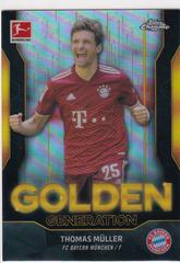 Thomas Muller #GG-TM Soccer Cards 2021 Topps Chrome Bundesliga Golden Generation Prices