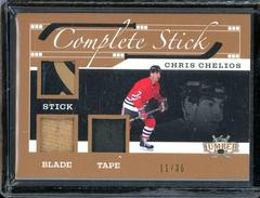 Chris Chelios [Bronze] Hockey Cards 2021 Leaf Lumber Complete Stick Prices