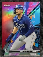 Austin Meadows [Red Refractor] Baseball Cards 2021 Topps Finest Prices