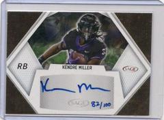 Kendre Miller [Gold] #A-KM2 Football Cards 2023 Sage Autographs Prices