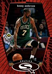 Kenny Anderson [StarQuest Red] #SQ2 Basketball Cards 1998 UD Choice Prices