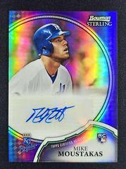 Mike Moustakas [Purple Refractor] Baseball Cards 2011 Bowman Sterling Rookie Autographs Prices