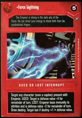 Force Lightning [Limited] Star Wars CCG Death Star II Prices