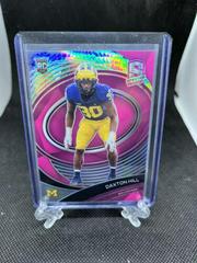 Daxton Hill [Neon Pink] Football Cards 2022 Panini Chronicles Draft Picks Spectra Prices