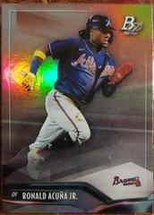 Ronald Acuna Jr. [Gold] Baseball Cards 2021 Bowman Platinum Prices
