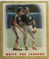 White Sox Leaders Baseball Cards 1987 Topps Prices