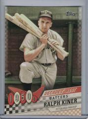 Ralph Kiner Baseball Cards 2020 Topps Decades' Best Prices