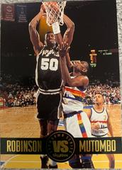 David Robinson/Dikembe Mutombo Basketball Cards 1993 Skybox Premium Showdown Series Prices
