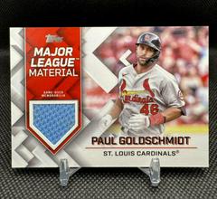 Paul Goldschmidt #MLM-PGO Baseball Cards 2022 Topps Update Major League Material Relics Prices