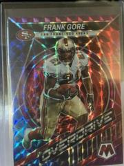 Frank Gore [Purple] Football Cards 2022 Panini Mosaic Overdrive Prices