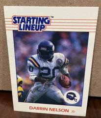 Darrin Nelson Football Cards 1988 Kenner Starting Lineup Prices