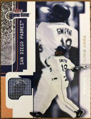 Tony Gwynn #49 Baseball Cards 2001 Fleer Game Time Prices