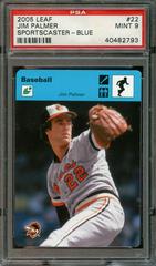 Jim Palmer [Blue] #22 Baseball Cards 2005 Leaf Sportscaster Prices