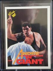 Andre the Giant Wrestling Cards 1989 Classic WWF Prices