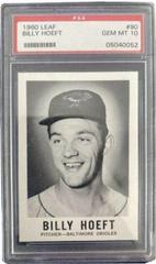 Billy Hoeft #90 Baseball Cards 1960 Leaf Prices