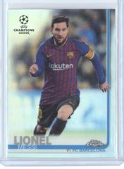 Lionel Messi [Autograph Green Refractor] Soccer Cards 2018 Topps Chrome UEFA Champions League Prices