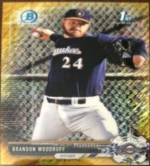 Brandon Woodruff [Gold Refractor] #BCP169 Baseball Cards 2017 Bowman Chrome Prospects Prices